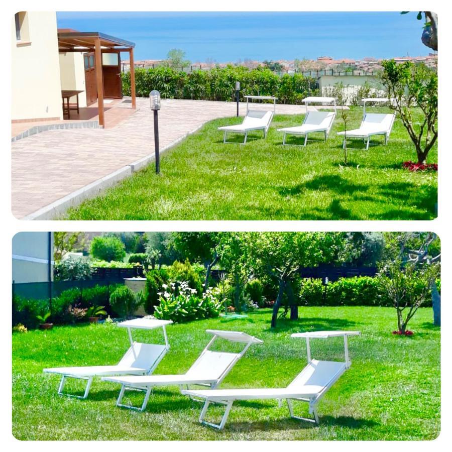 Casa Vacanze Con Vista Mare E Giardino - Amanecer Marzocca di Senigallia Eksteriør billede